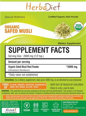 Organic Safed Musli Powder