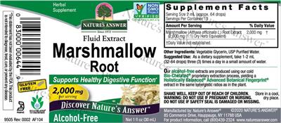 Marshmallow Root 2,000 mg Alcohol-Free