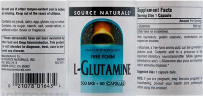 L-Glutamine 500 mg