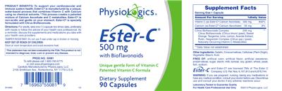 Ester-C 500 mg with Bioflavonoids