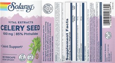 Celery Seed 100 mg