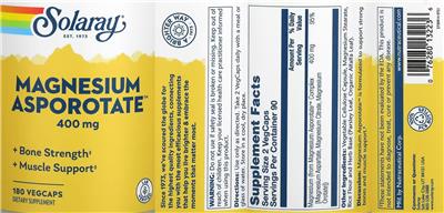 Magnesium Asporotate 400 mg
