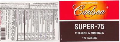 Super 75 Vitamins & Minerals