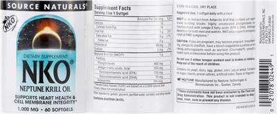 NKO Neptune Krill Oil 1,000 mg