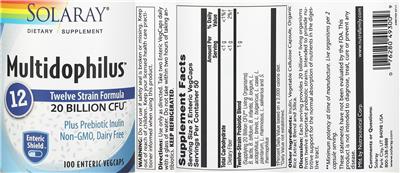 Multidophilus 20 Billion CFU