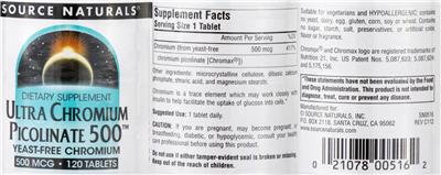 Ultra Chromium Picolinate 500