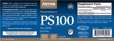 Product label for PS100 100 mg