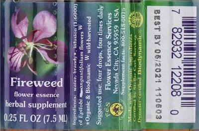 Fireweed Flower Essence