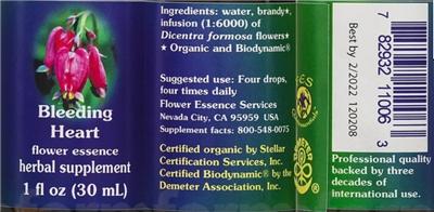 Bleeding Heart Flower Essence