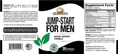 Photo of the Rise-N-Shine Jump-Start for Men label
