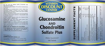 Glucosamine and Chondroitin Sulfate Plus