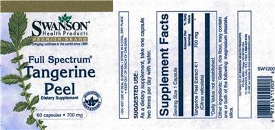 Full Spectrum Tangerine Peel 700 mg