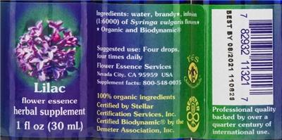 Lilac Flower Essence