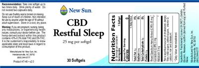 CBD Restful Sleep