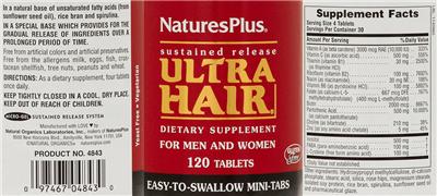 Photo of the NaturesPlus Ultra Hair label