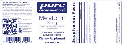 Melatonin 3 mg
