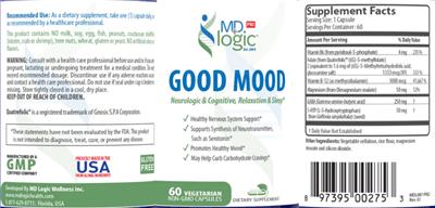 Photo of the MDLogic PRO Good Mood label