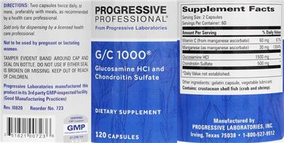 Photo of the Progressive Professional from Progressive Laboratories G/C 1000 label