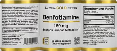 Benfotiamine 150 mg