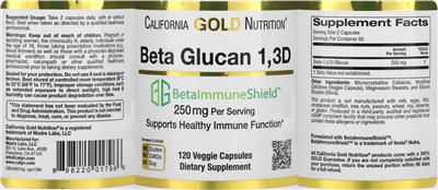 Beta Glucan 1,3D 250 mg