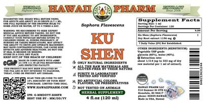 Ku Shen Alcohol Free