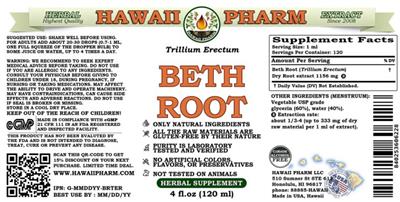 Beth Root Alcohol Free