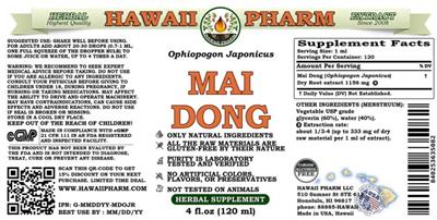 Mai Dong Alcohol Free