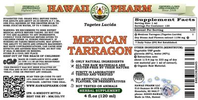 Mexican Tarragon Alcohol Free