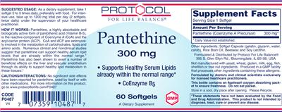 Pantethine 300 mg