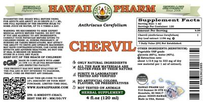 Chervil Alcohol Free