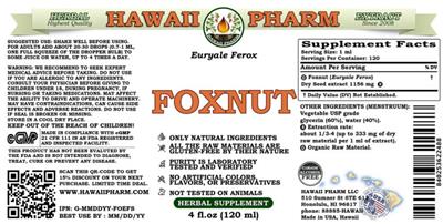 Foxnut Alcohol Free