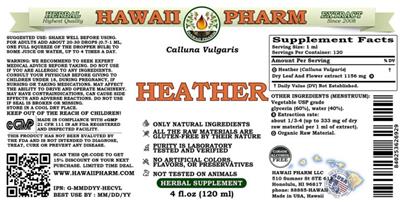 Heather Alcohol Free