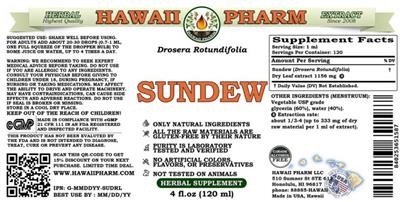 Sundew Alcohol Free