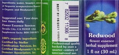 Redwood Flower Essence