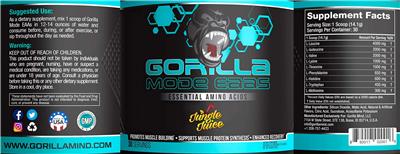 Photo of the Gorilla Mind Gorilla Mode EAAS Jungle Juice label