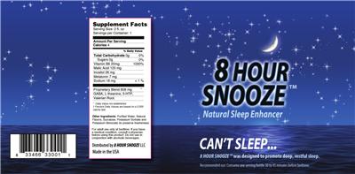 Photo of the 8 Hour Snooze 8 Hour Snooze label