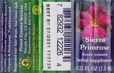 Sierra Primrose Flower Essence