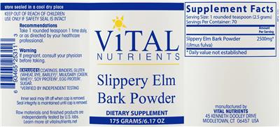 Slippery Elm Bark Powder