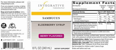 Sambucus Berry Flavored