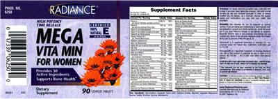 Mega Vita Min For Women