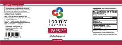 Photo of the Loomis Enzymes FARS-P label