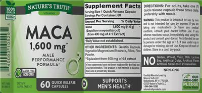 Maca 1,600 mg
