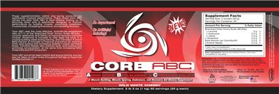 Photo of the Core Nutritionals Core ABC Wild White Cherry label