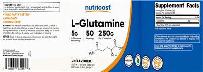 L-Glutamine 5 g Unflavored