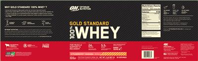 Gold Standard 100% Whey Strawberry Banana