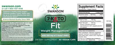 Photo of the Swanson Fit label