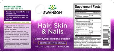 Photo of the Swanson Hair, Skin & Nails label