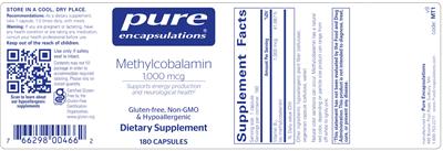 Methylcobalamin 1,000 mcg