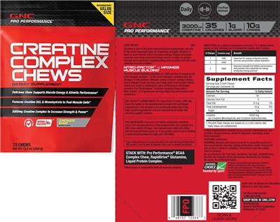 Creatine Complex Chews Lemonade Burst