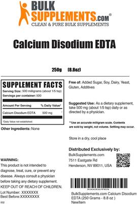 Calcium Disodium EDTA